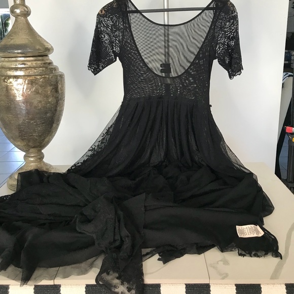 Free People Dresses & Skirts - Free People black lace dress